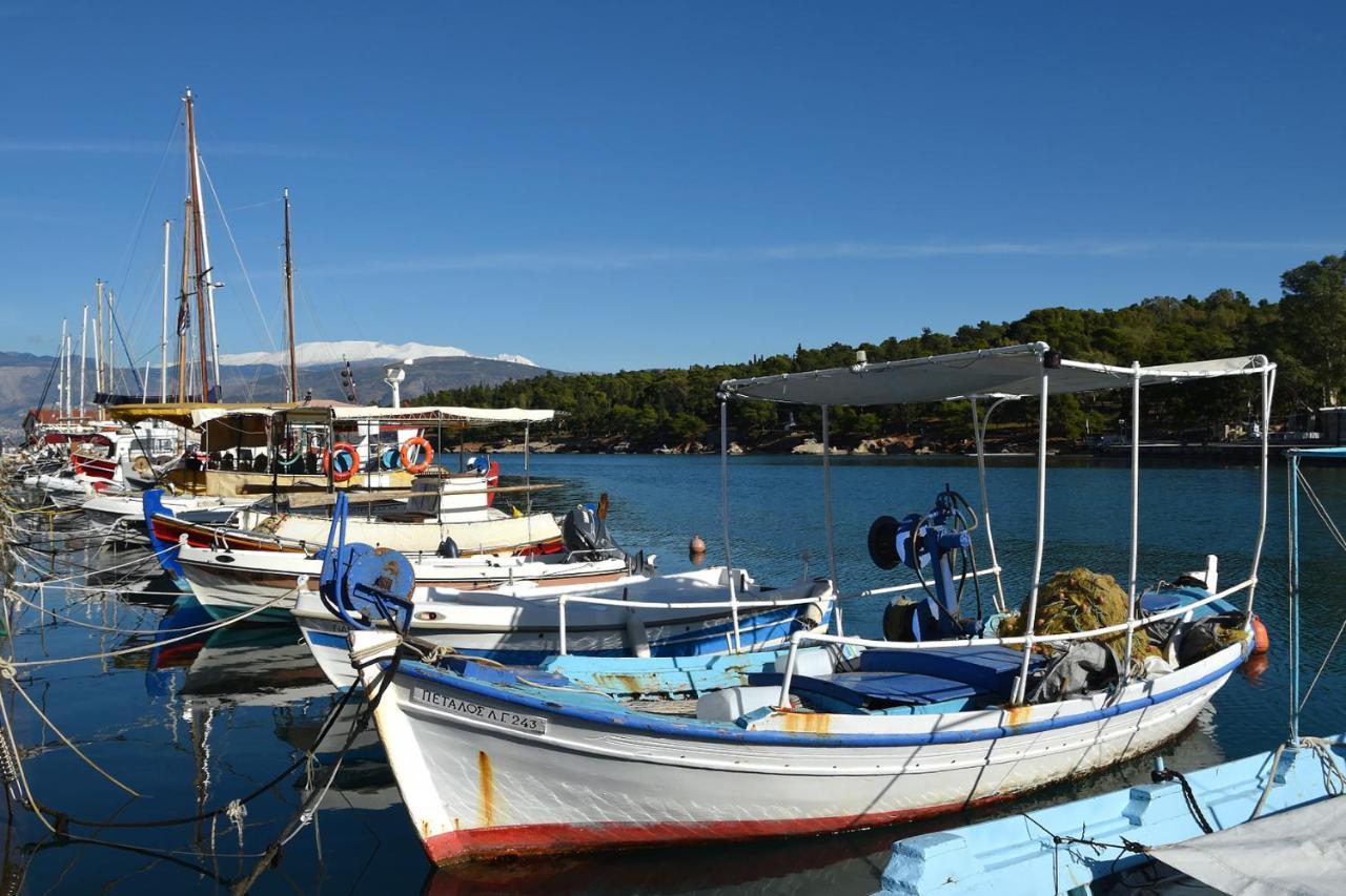 Koukonas Otel Galaxídhion Dış mekan fotoğraf
