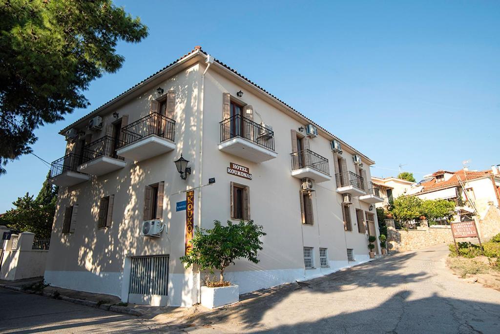 Koukonas Otel Galaxídhion Dış mekan fotoğraf