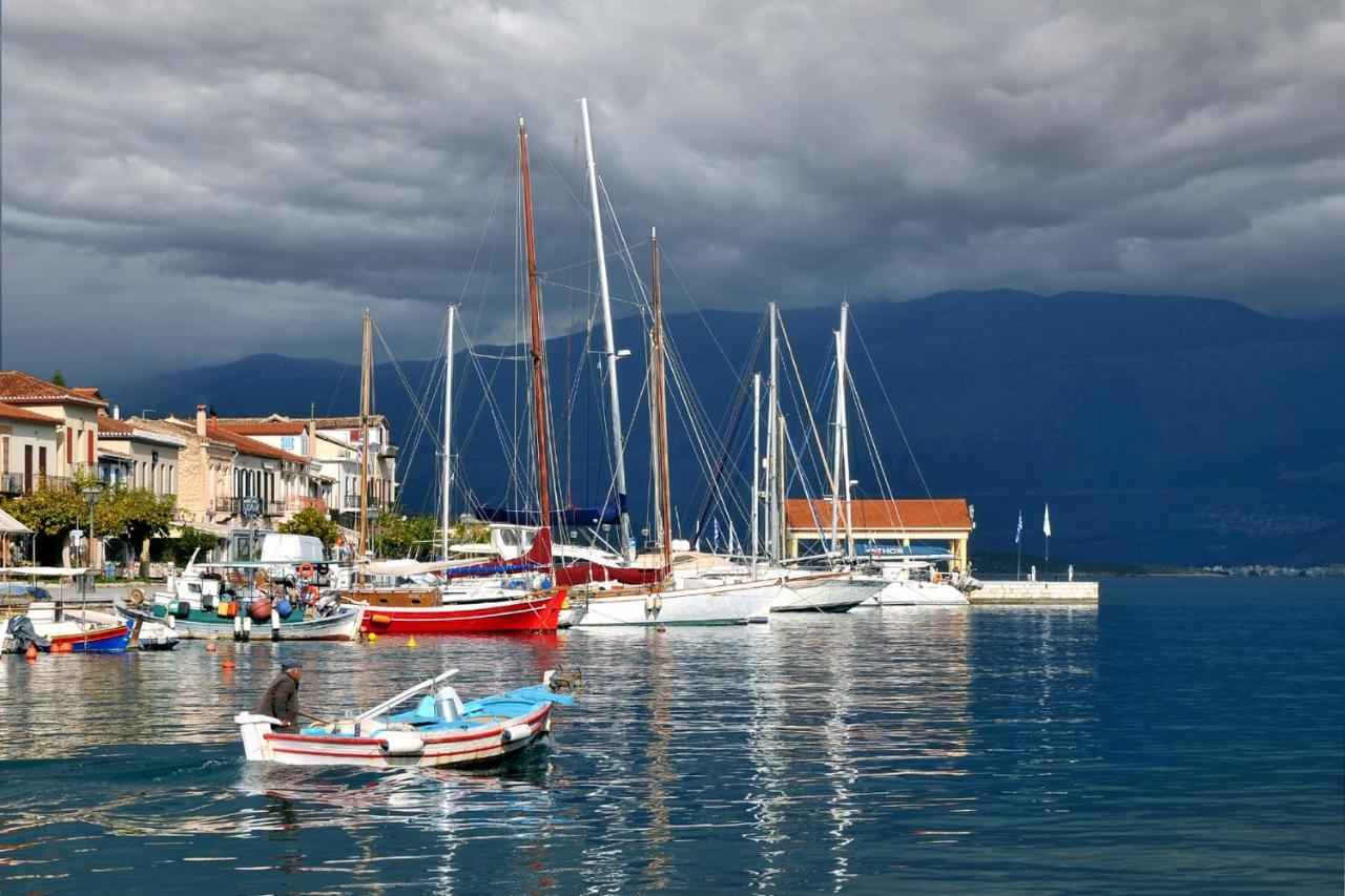 Koukonas Otel Galaxídhion Dış mekan fotoğraf